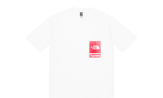The North Face Printed Pocket Tee White