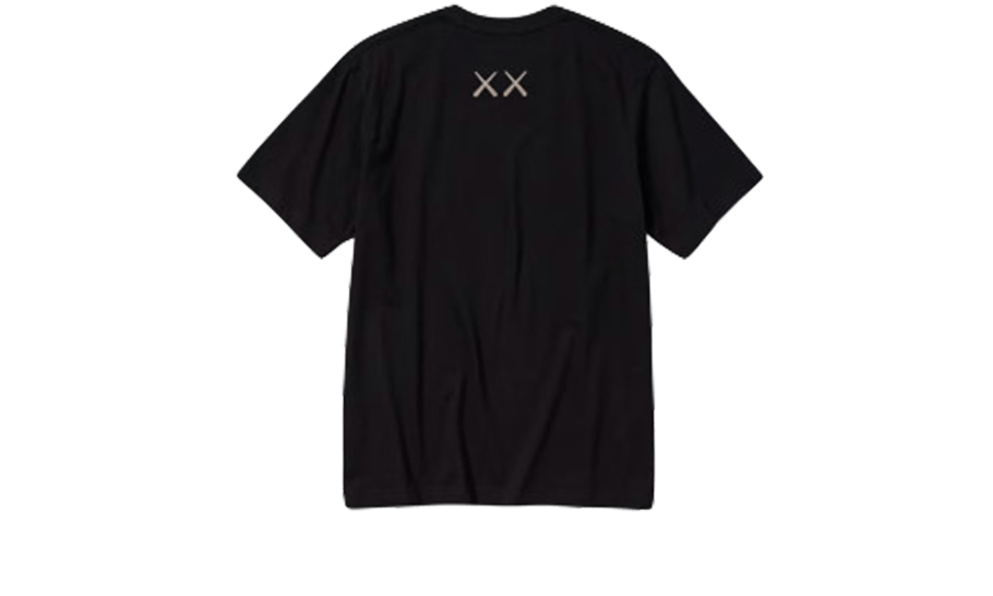 T-Shirt KAWS Black Graphic (Asian Sizing)