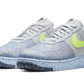 Air Force 1 Low Crater Pure Platinum Barely Volt