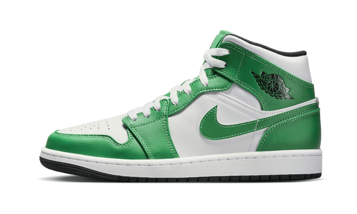 Air Jordan 1 Mid Lucky Green