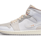 Air Jordan 1 Mid SE Craft Inside Out White Grey