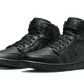 Air Jordan 1 Mid Triple Black (2022)