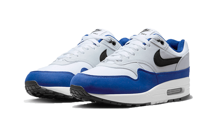 Air max top 1 bleu blanc