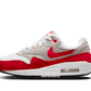 Air Max 1 White University Red Enfant