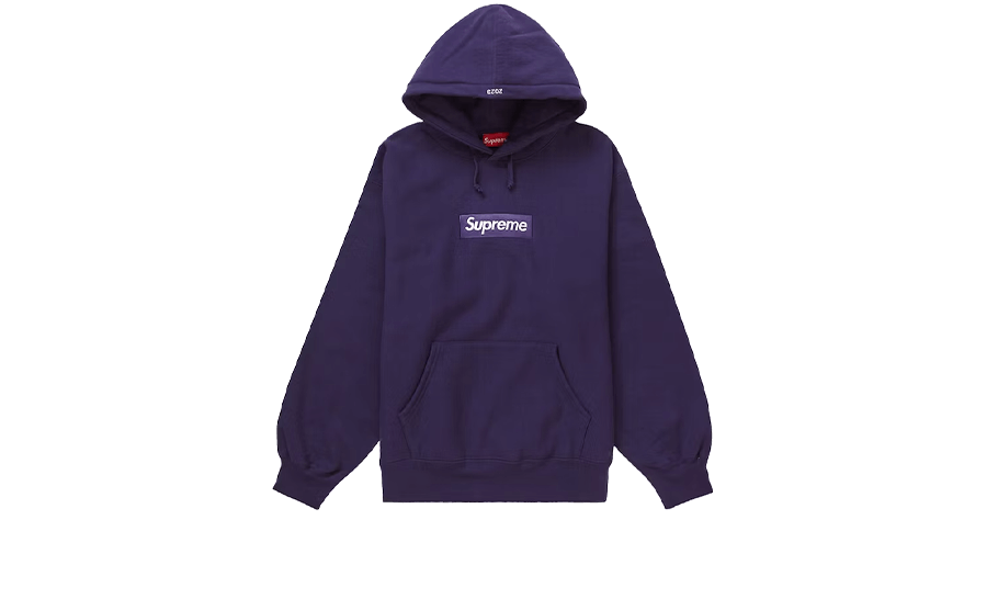 Box Logo Hooded Sweatshirt (FW23) Dark Purple