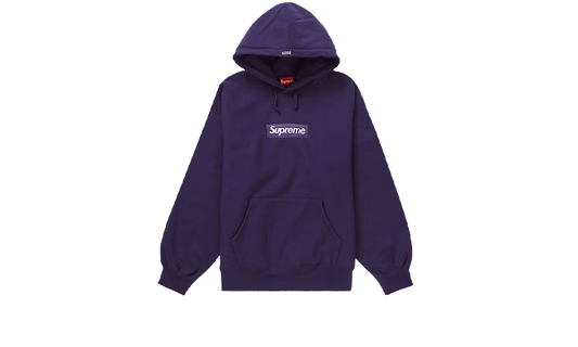 Box Logo Hooded Sweatshirt (FW23) Dark Purple
