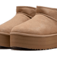 Classic Ultra Mini Platform Boot Sand