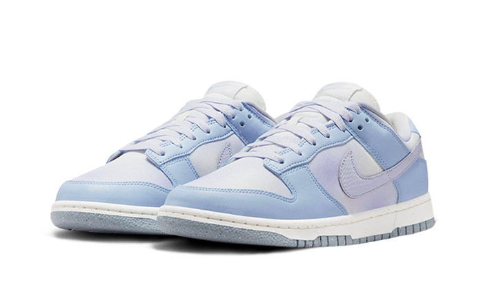 Dunk Low White Blue Airbrush