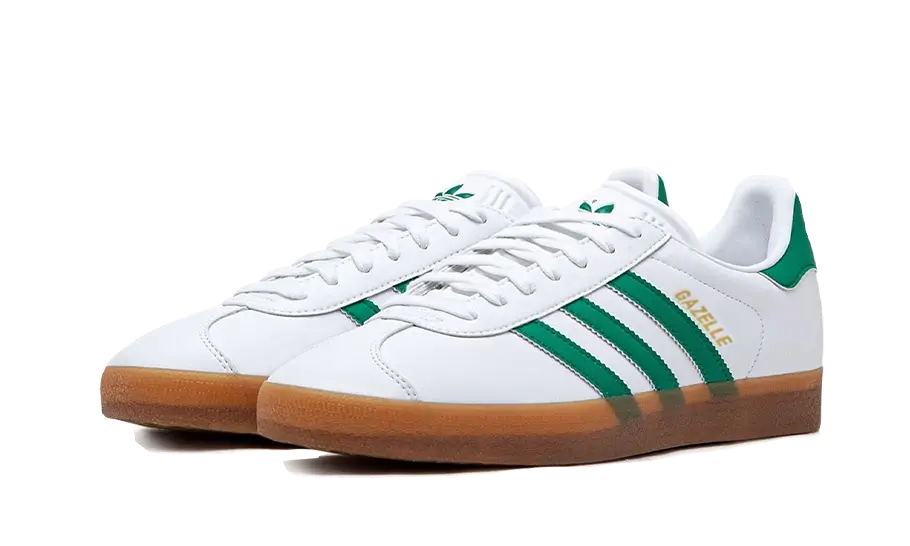 Gazelle Cloud White Bold Green