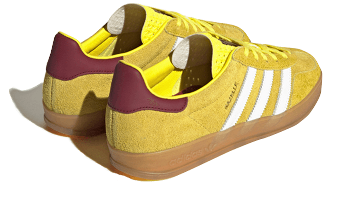 Gazelle Indoor Bright Yellow Burgundy