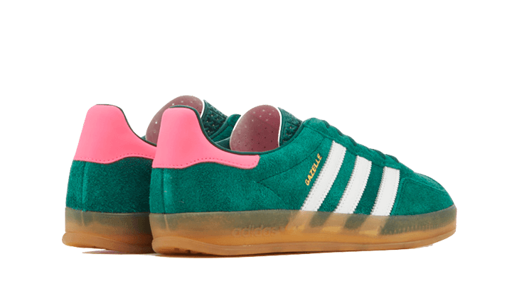 Gazelle Indoor Collegiate Green Lucid Pink