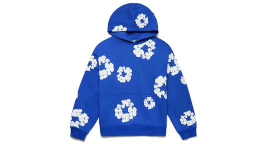 Hoodie The Cotton Wreath Blue