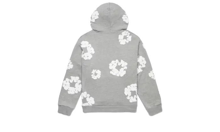 Hoodie The Cotton Wreath Grey