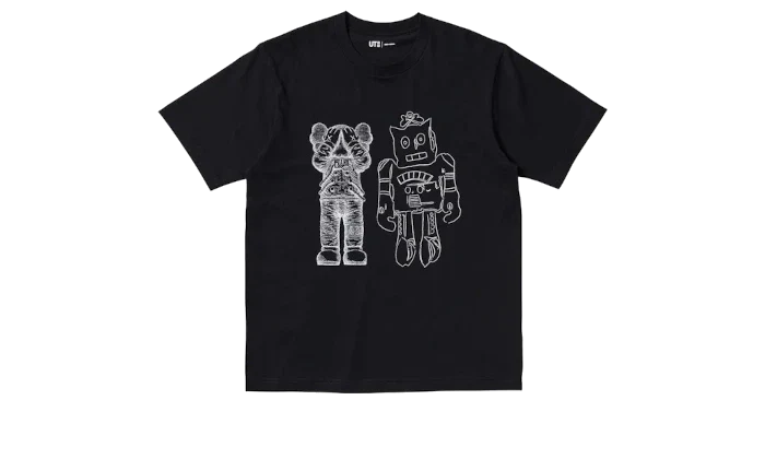 KAWS x Warhol T-Shirt UT Graphic Black