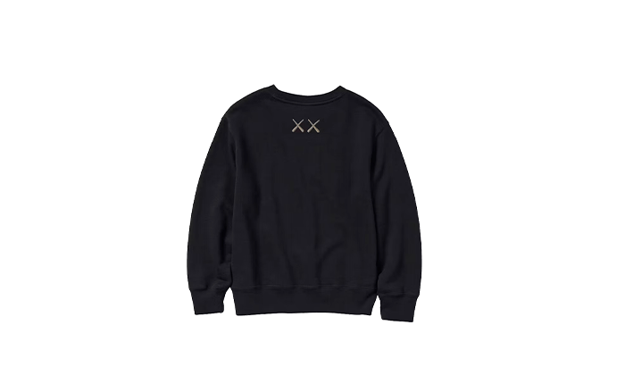 Longsleeve Sweatshirt KAWS Black Enfant