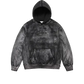 MM6 Maison Margiela Foil Box Logo Hooded Sweatshirt Black