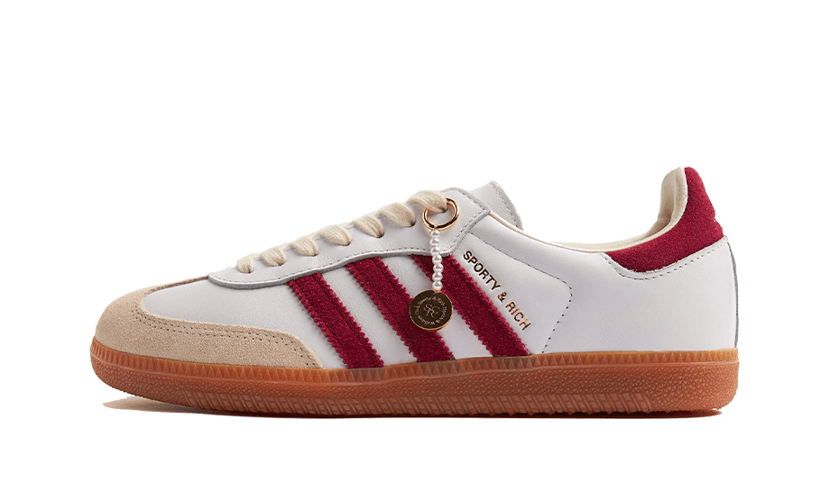 Samba OG Sporty & Rich White Core Burgundy