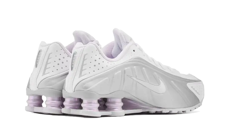 Shox R4 Silver Purple