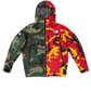 Split Taped Seam Shell Jacket The North Face Camo