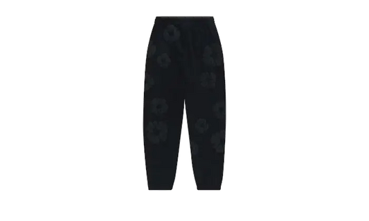 Sweatpant Cotton Wreath Black Monochrome