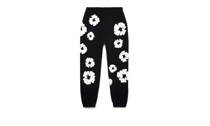 Sweatpant The Cotton Wreath Black