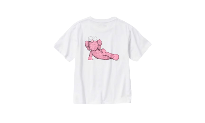 T-Shirt KAWS Pink Graphic