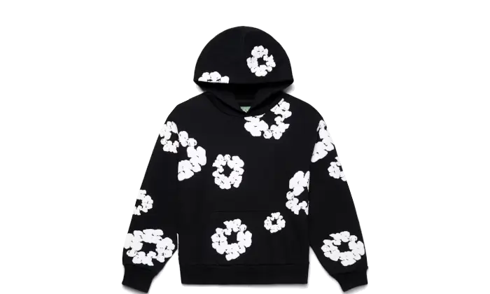 The Cotton Wreath Sweatshirt Black