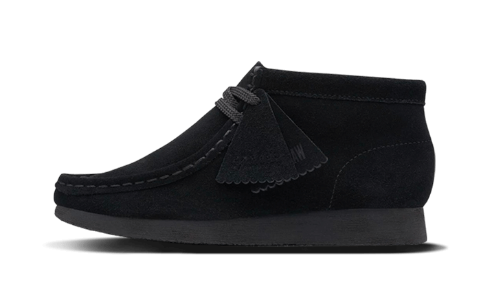 Wallabee Boot Black Suede