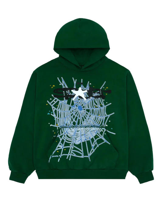 Web Hoodie Hunter Green