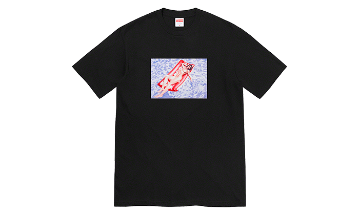 Float Tee Heather Black