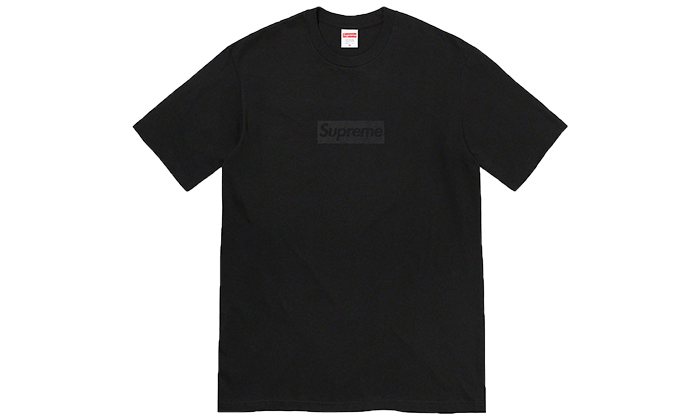 Tonal Box Logo Tee Black