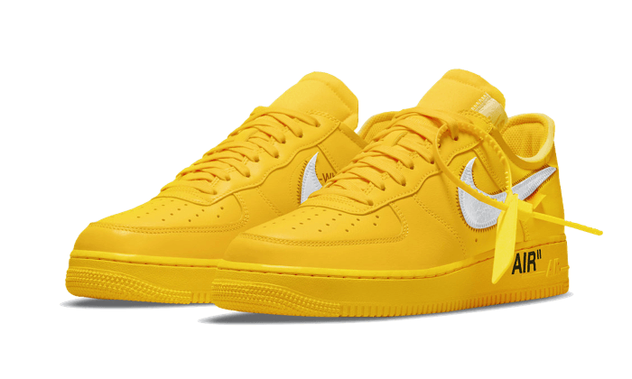 Air Force 1 Low Off-White University Gold Metallic Silver