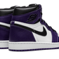 Air Jordan 1 Retro High OG Court Purple White