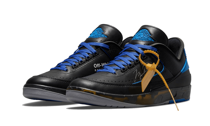 Air Jordan 2 Retro Low SP Off White Black Blue ITRSNEAKERSTORE