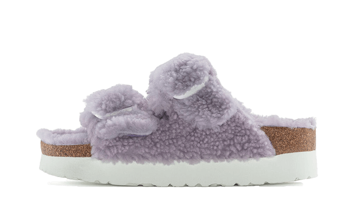 Arizona Big Buckle Shearling Purple Fog