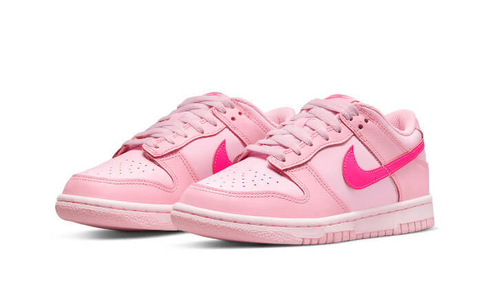 Nike Dunk Low White/Rose Whisper Women's Shoe - Hibbett