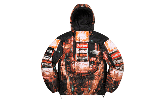 Supreme The North Face 800-Fill Half Zip Hooded Pullover Times Square